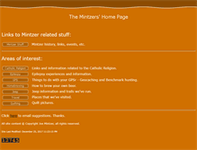 Tablet Screenshot of mintzer.com